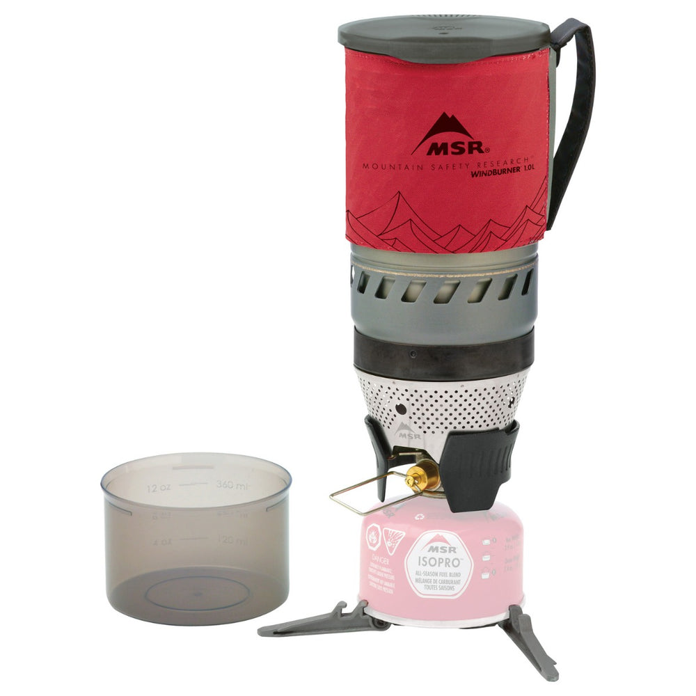 MSR Windburner Stove System 1.0 Litre Red