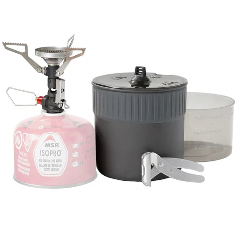 MSR Pocket Rocket Deluxe Stove Kit 2 Person Lightweight Cook & Eat