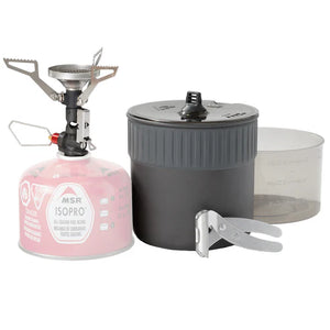 MSR Pocket Rocket Deluxe Stove Kit 2 Person Lightweight Cook & Eat