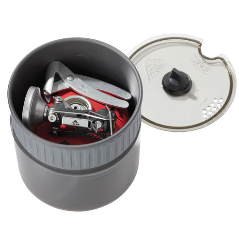 MSR Pocket Rocket Deluxe Stove Kit 2 Person Lightweight Cook & Eat