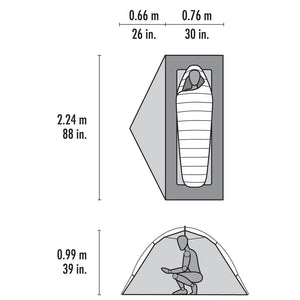 MSR Elixir 1 Person Tent 2026 Green