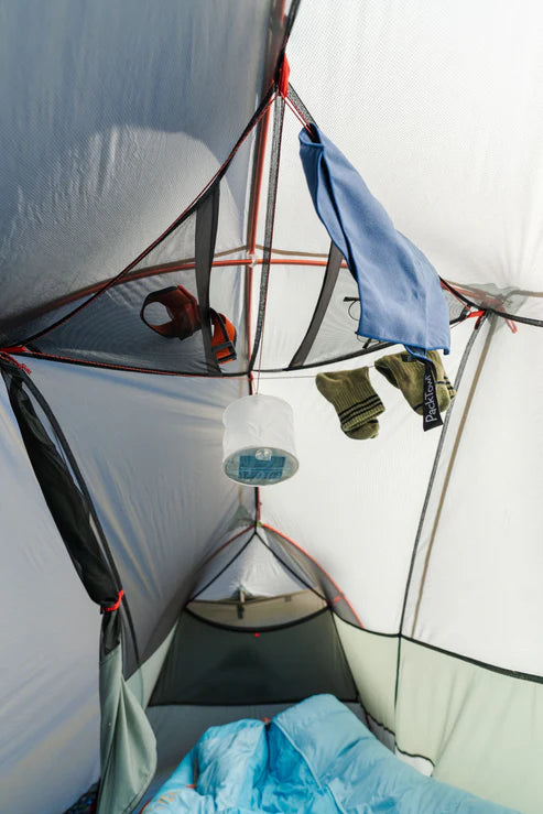 MSR Hubba Hubba LT 1 Person Tent Green Flysheet Backpacking