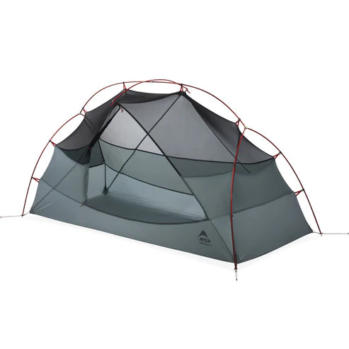 MSR Hubba Hubba LT 1 Person Tent Green Flysheet Backpacking