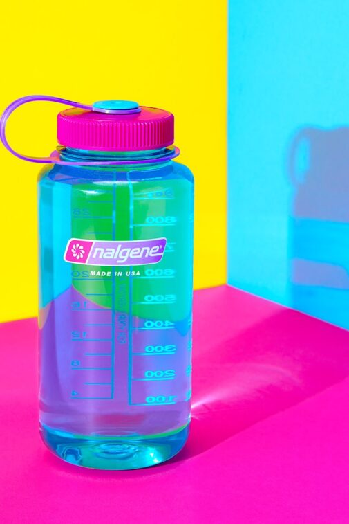 Nalgene Wide Mouth Water Bottle Tritan Sustain Surfer 32oz / 1 Litre