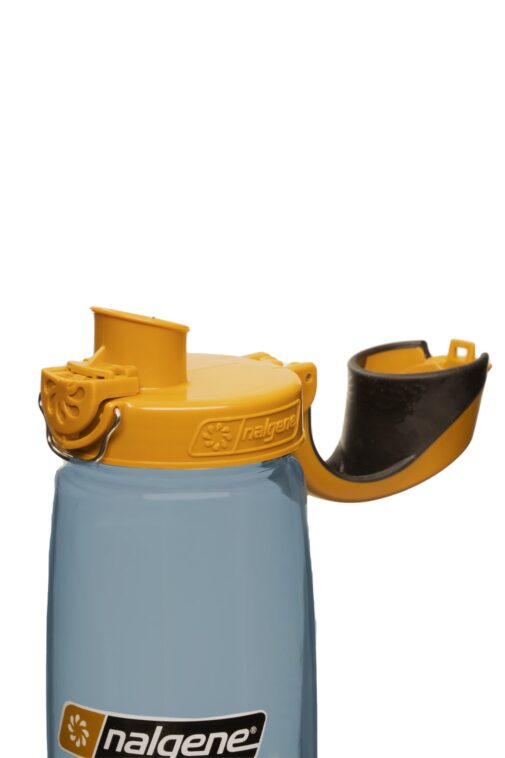 Nalgene On-The-Fly Lock Top Bottle 24oz / 700ml Rhino Brown Black Cap