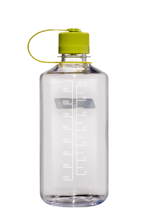 Nalgene Narrow Mouth Water Bottle Tritan Sustain Clear 32oz / 1 Litre