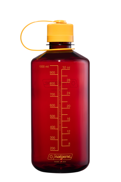 Nalgene Narrow Mouth Water Bottle Tritan Sustain Laker 32oz / 1 Litre