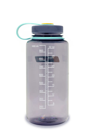 Nalgene Wide Mouth Water Bottle Tritan Sustain Aubergine 32oz / 1 Litre