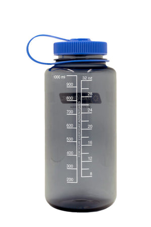 Nalgene Wide Mouth Water Bottle Tritan Sustain Grey 32oz / 1 Litre