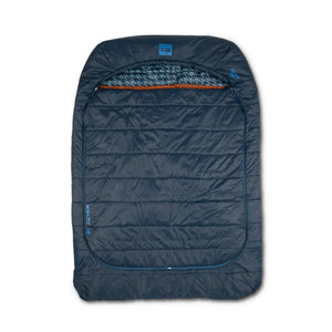 Kelty Tru Comfort Doublewide 20F Sleeping Bag in Pageant Blue / Hiker