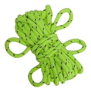 Summit Hi Vis Guy Ropes with Tensioners Green