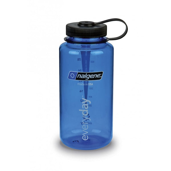 Nalgene Wide Mouth Water Bottle Tritan Sustain Slate Blue  32oz / 1 Litre