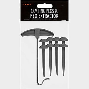 Quest Camping Pegs & Peg Extractor