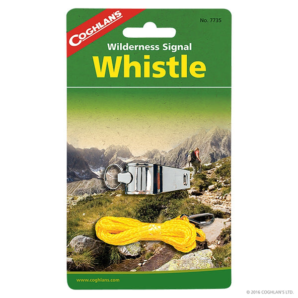Coghlans Wilderness Metal Whistle Wilderness Signal