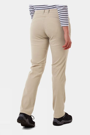 Craghoppers Womens Classic Kiwi Trousers Grey Linen