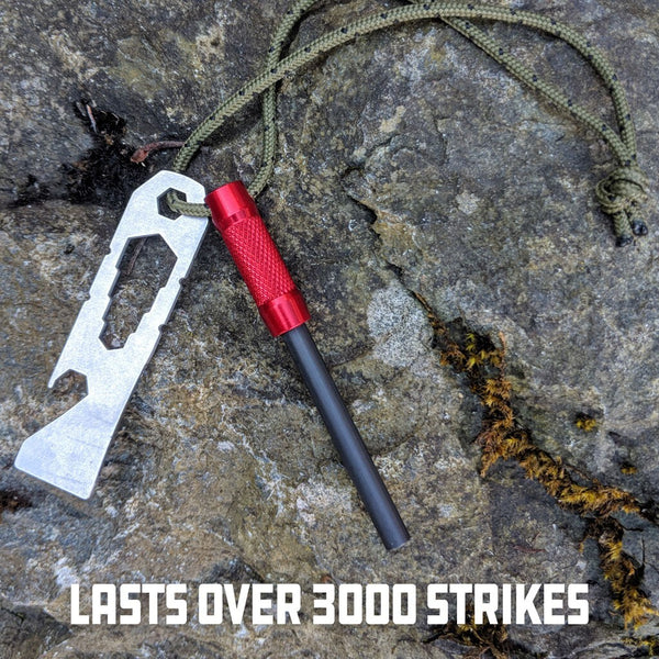 UCO Survival Fire Starter Striker Black