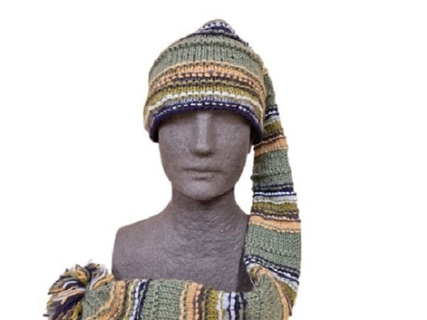 Black Yak Long Tail Hat