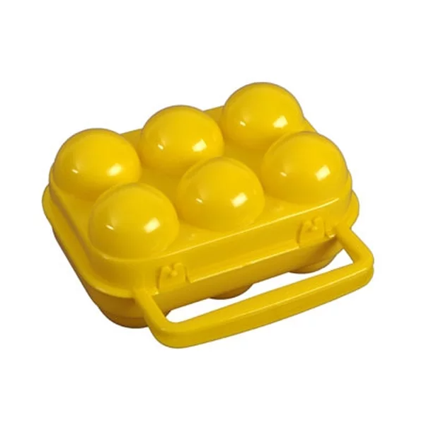 Coghlans Egg Holder For 6 Eggs Plastic Yellow