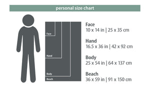 PackTowl Personal Towel Microfiber Camp Towels