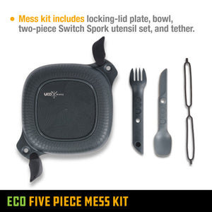 UCO 5 Piece Mess Kit Midnight Grey