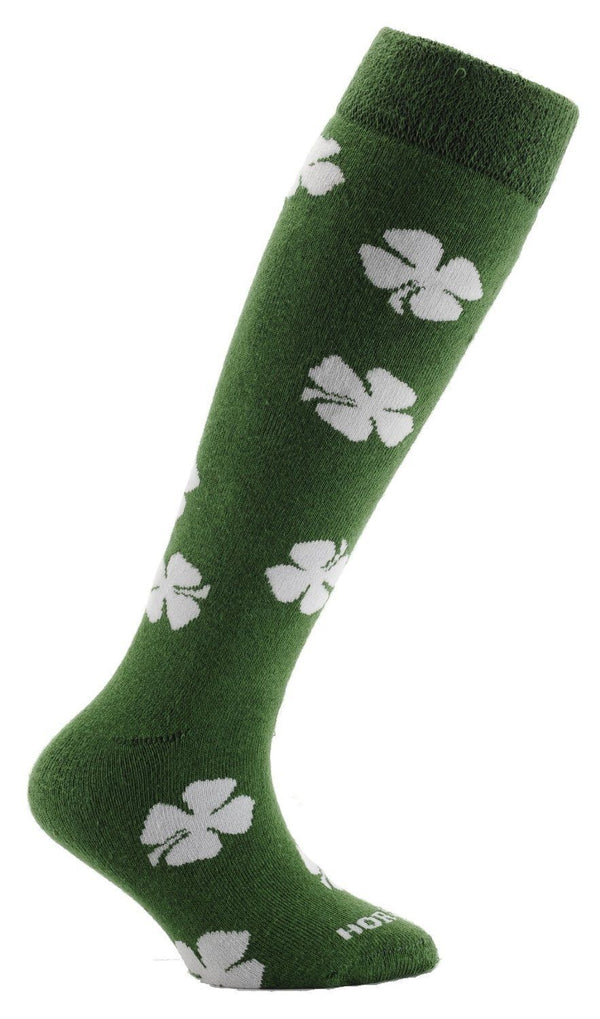 Horizon Kids Welly Socks Four Leaf Green