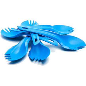 Wildo Spork x6 Set Blue