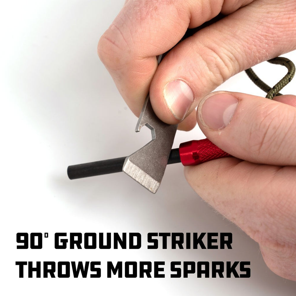 UCO Survival Fire Starter Striker Black