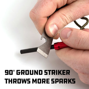 UCO Survival Fire Starter Striker Black