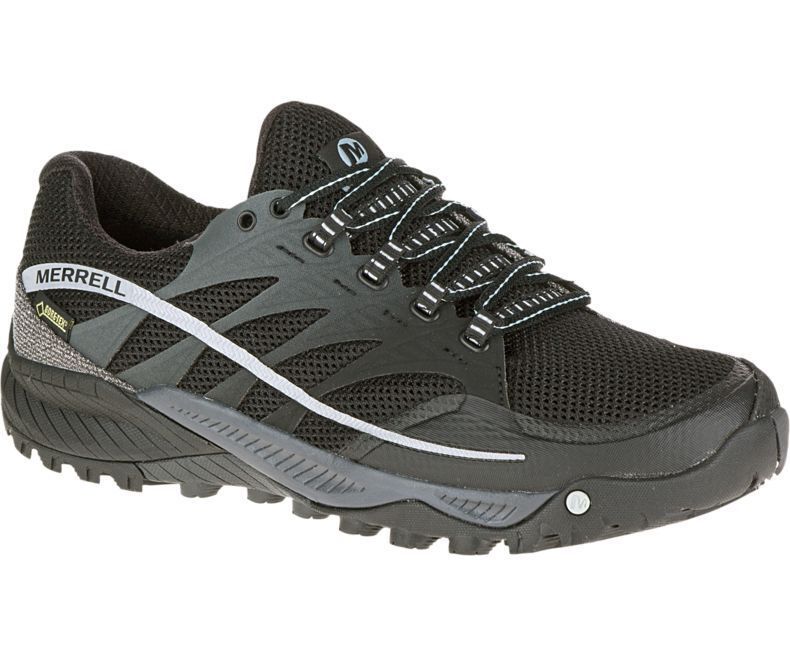 Merrell Mens All Out Charge Shoe Gore-Tex Black