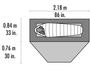 MSR Elixir 1 Tent Green