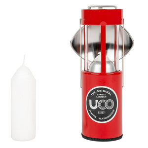 UCO 9 Hour Original Candle Lantern Deluxe Kit 2.0 Red Powder