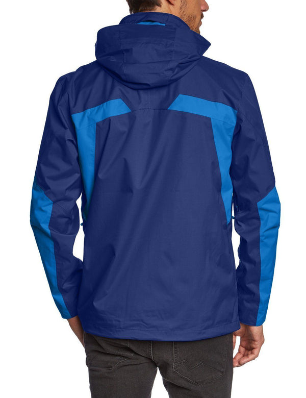 Jack Wolfskin Topaz Mens Waterproof Texapore Jacket Night Sky Blue - Small