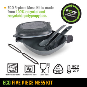 UCO 5 Piece Mess Kit Midnight Grey