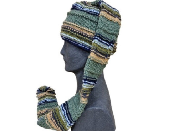 Black Yak Long Tail Hat