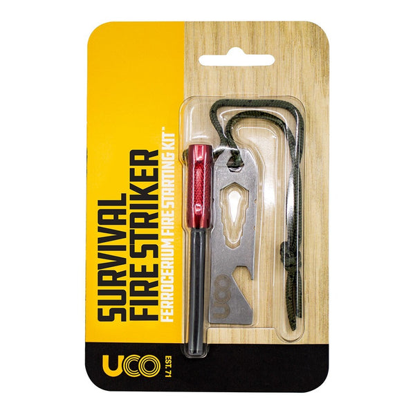 UCO Survival Fire Starter Striker Black
