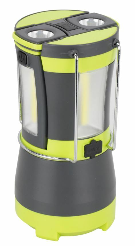 Stormforce Rechargable Cob LED Lantern & 2 Detachable Torches
