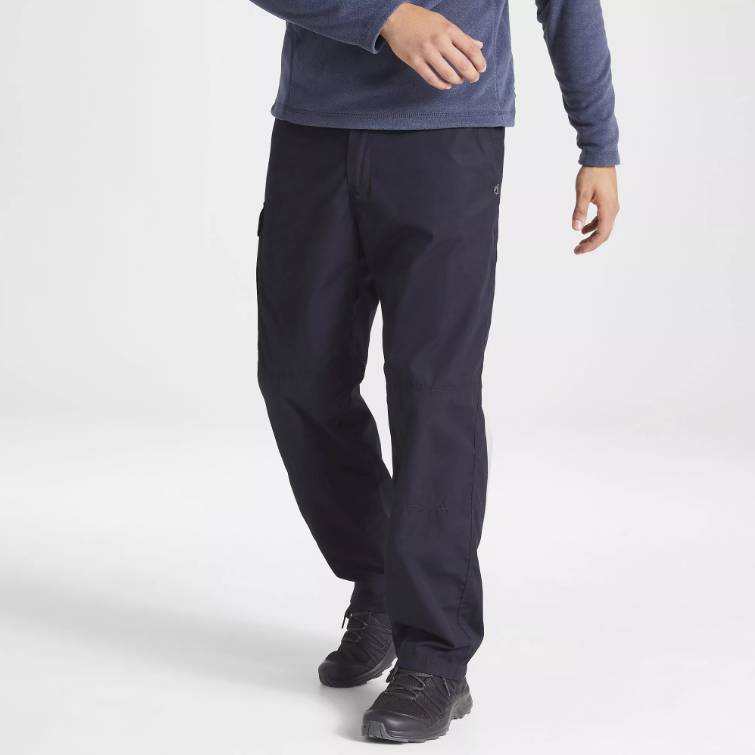 Craghoppers Mens Classic Kiwi Walking Trousers Dark Navy