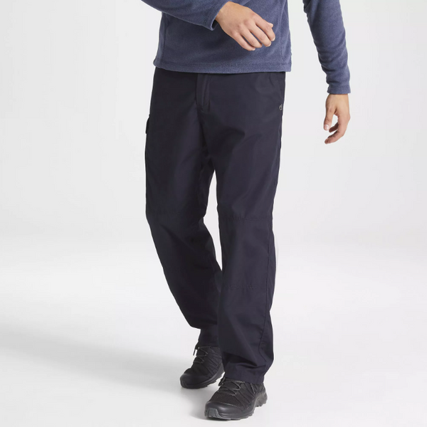 Craghoppers Mens Classic Kiwi Walking Trousers Dark Navy