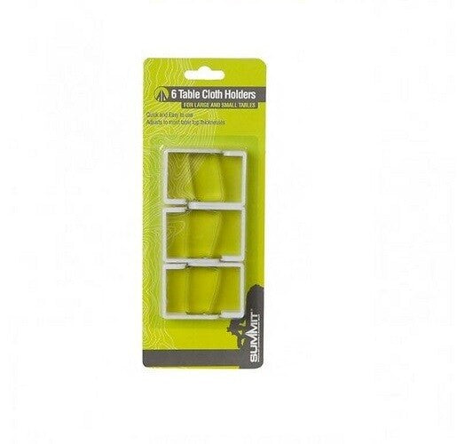Summit 6 x Table Cloth Holders Clips