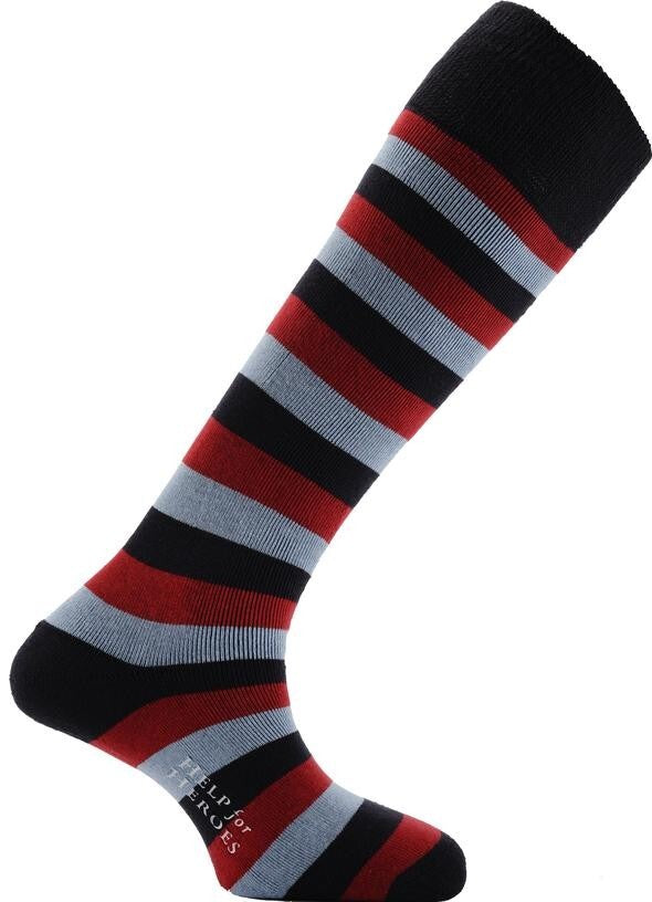 Horizon Kids Boots Socks Help The Heroes Stripes