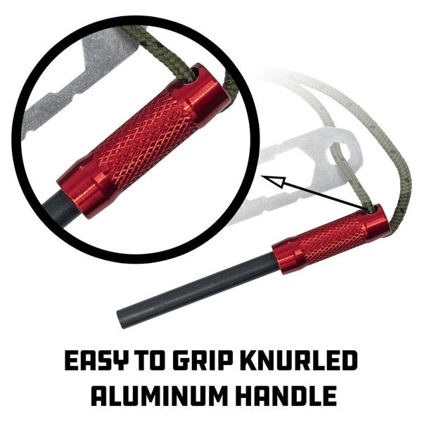 UCO Survival Fire Starter Striker Black