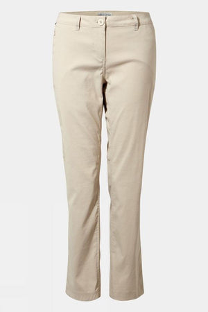 Craghoppers Womens Classic Kiwi Trousers Grey Linen