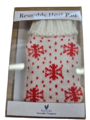 Matfield Reusable Heat Pad Hand Warmer Portable Warmth Knitted Cover