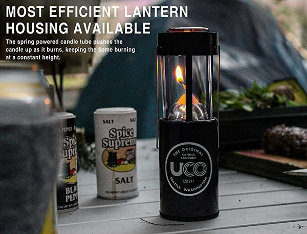UCO 9 Hour Original Candle Lantern Powder Grey