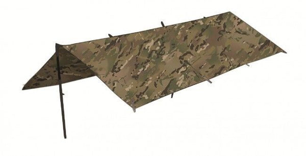 Highlander Camouflage Basha Olive Waterproof Shelter