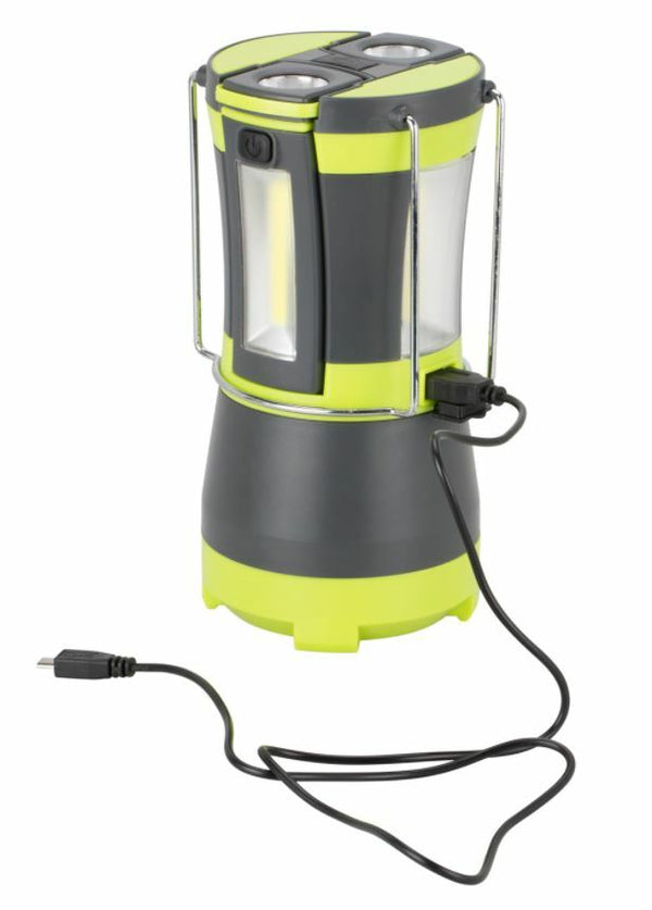 Stormforce Rechargable Cob LED Lantern & 2 Detachable Torches