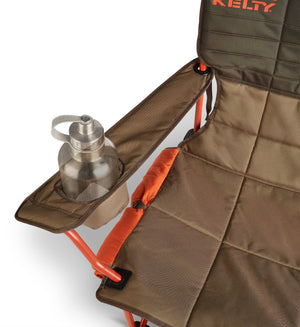 Kelty Low-Loveseat Double Camping Chair in Nest Bungee Cord/Beluga