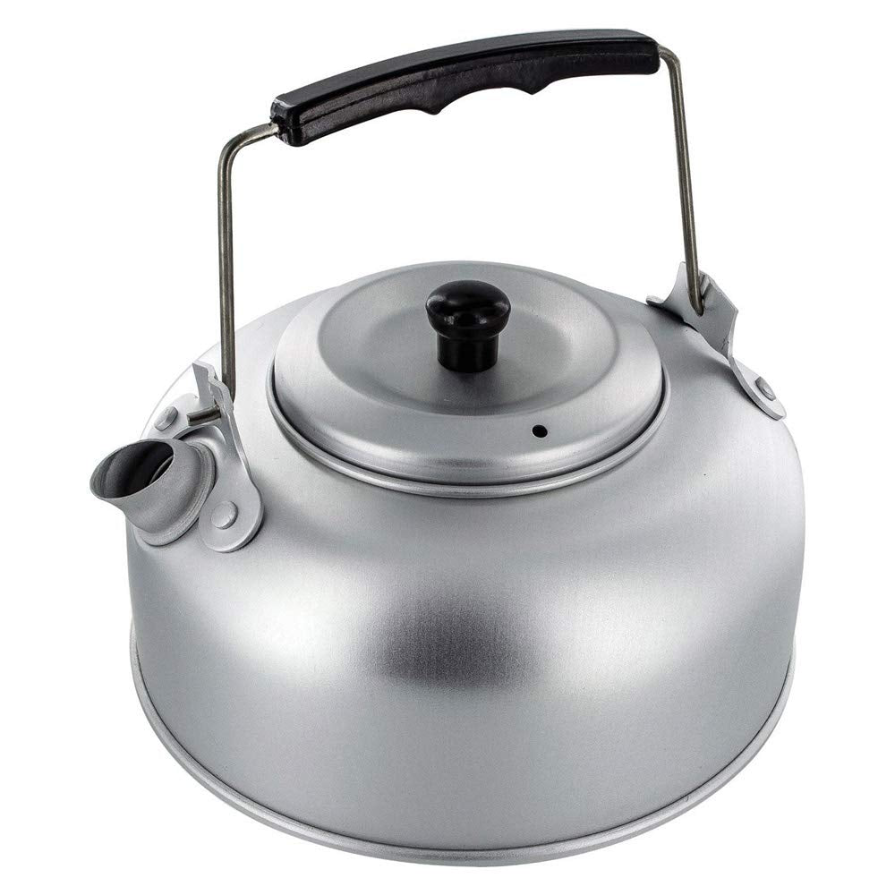Highlander Camping Kettle Silver