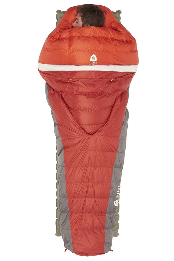 Sierra Designs 650 Backcountry Bed 20 Deg Dridown Sleeping Bag - Long