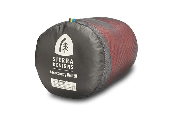 Sierra Designs 650 Backcountry Bed 20 Deg Dridown Sleeping Bag - Long